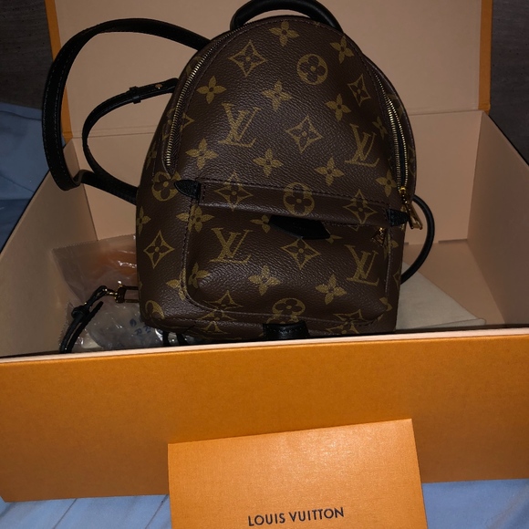 LOUIS VUITTON MINI PALM SPRING MONOGRAM BACKPACK - Picture 3 of 3